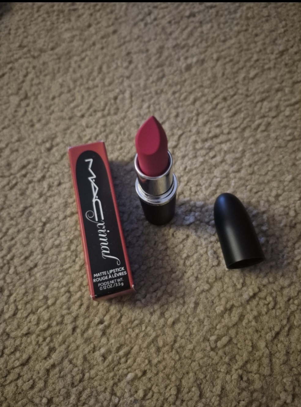 MAC Cosmetics Matte Lipstick 618 Hot Girl Pink